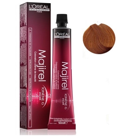 L'Oreal Professionnel Majirel Colorazione 8.04 Biondo Chiaro Leggermente Ramato 50ML