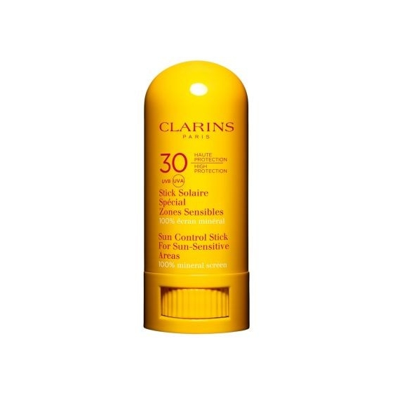 Crema Solare Clarins Sun Control Stick For Sun Sensitive Areas SPF30 confezione da 8GR