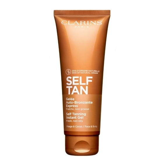 Crema Solare Clarins Self-Tanning Instant Gel Non-oily confezione 125ml