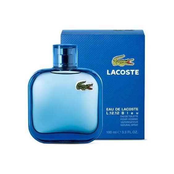 Profumo da Uomo Lacoste Eau de Lacoste L.12.12 Bleu Eau de Toilette Pour Homme confezione da 100ML