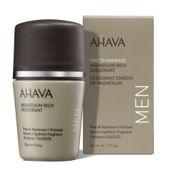 Ahava Men Time to Energize Magnesium Rich Deodorant 50ML