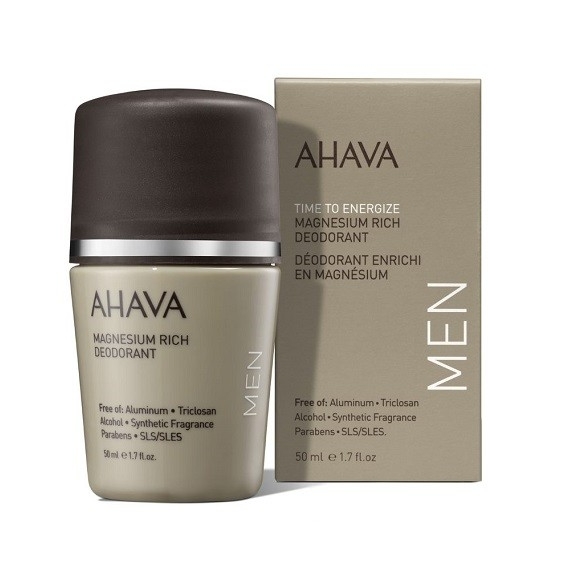 Ahava Men Time to Energize Magnesium Rich Deodorant 50ML