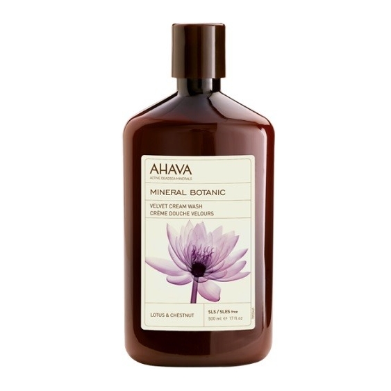 Ahava Mineral Botanic Cream Wash Lotus & Chestnut 500ML