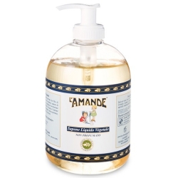 L'Amande Marseille Sapone Liquido Vegetale Non Profumato 500ML
