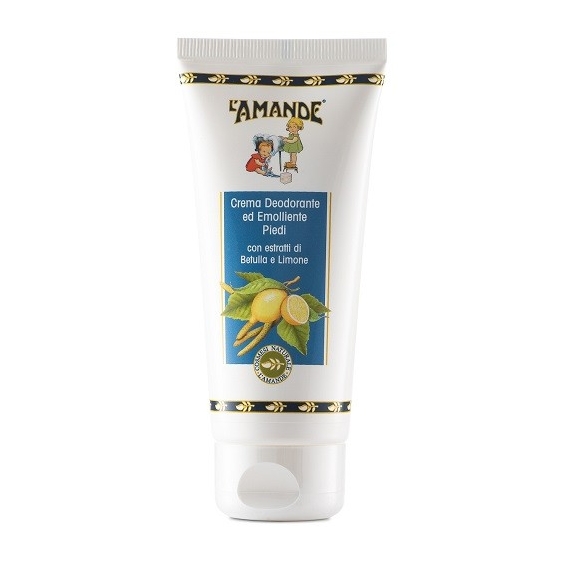 L'Amande Marseille Crema Deodorante ed Emolliente Piedi 100ML