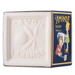 L'Amande Menage Cubo Savon De Marseille 400GR