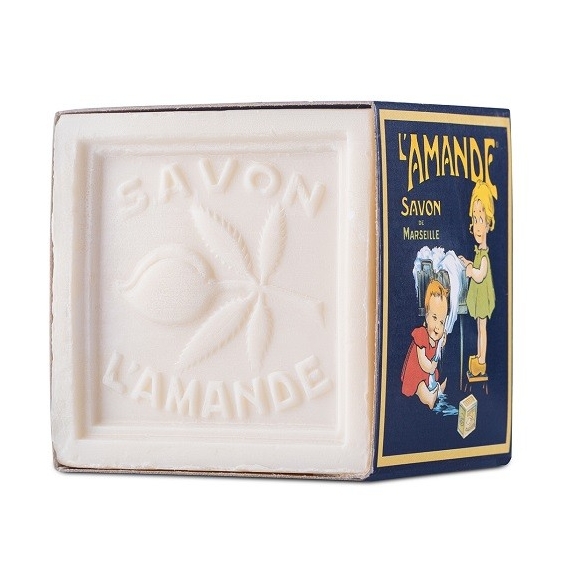 L'Amande Menage Cubo Savon De Marseille 400GR