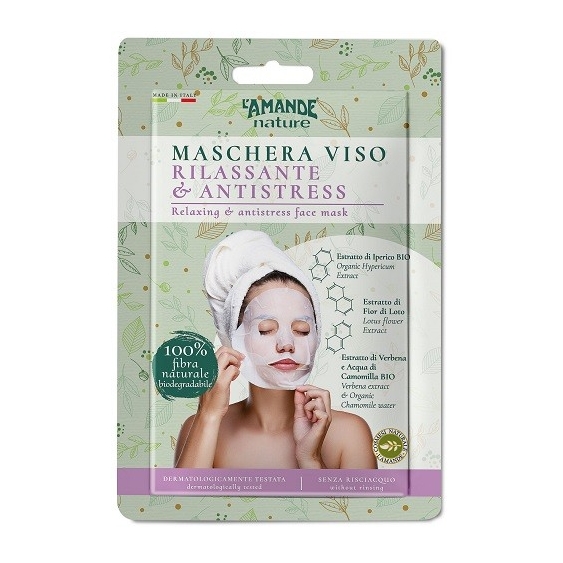 L'Amande Nature Maschera Viso Rilassante Antistress