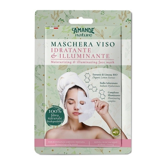 L'Amande Nature Maschera Viso Idratante e Illuminante