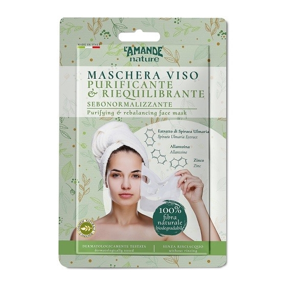 L'Amande Nature Maschera Viso Purificante e Riequilibrante