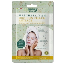 L'Amande Nature Maschera Viso Oro con Filler Antiage