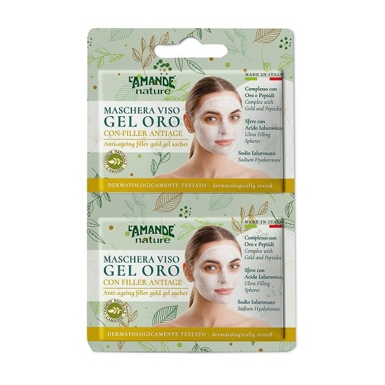 L'Amande Nature Bustina Bidose Gel Oro con Filler Antiage