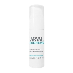 Arval Solutions Natural Skin Care System Crema Anti Età D-Tox Rigenerante 30ML