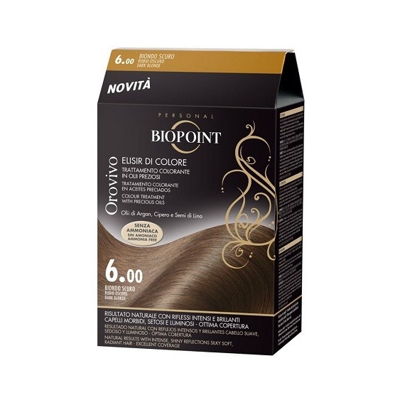 Biopoint Kit Orovivo Elisir di Colore - 6.00 Biondo Scuro