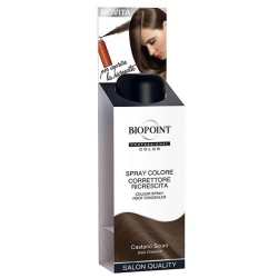 Biopoint Spray Colore Correttore Ricrescita Castano Scuro 75ML