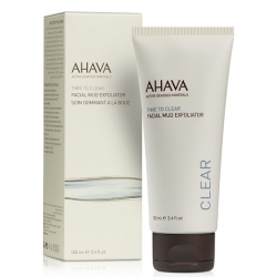 Ahava Time To Clear Facial Mud Exfoliator 100ML