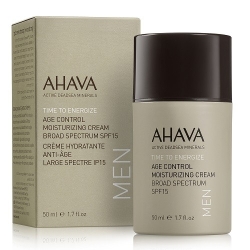 Ahava Men Time To Energize Age Control Moisturizing Cream SPF15 50ML