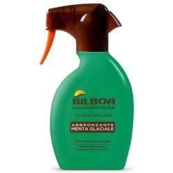 Bilboa Aquabronze Menta Glaciale Acqua Solare Abbronzante 250ML
