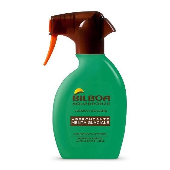 Bilboa Aquabronze Menta Glaciale Acqua Solare Abbronzante 250ML