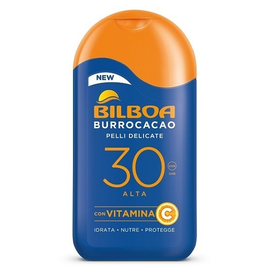 Bilboa Burrocacao Pelli Delicate Latte Solare SPF 30 200ML