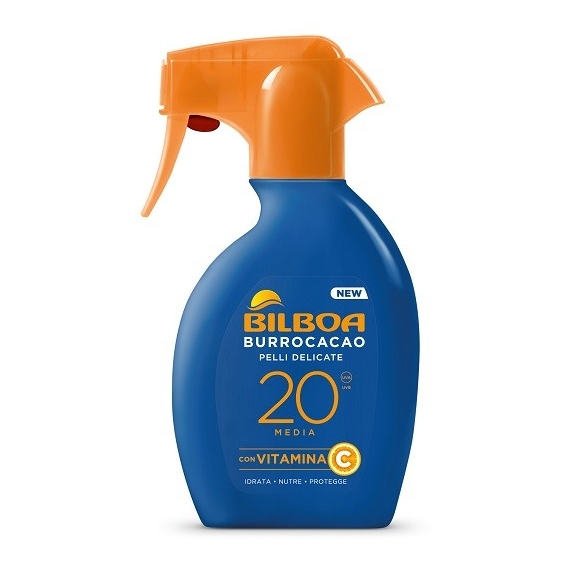 Bilboa Burrocacao Pelli Delicate Spray Solare SPF 20 250ML