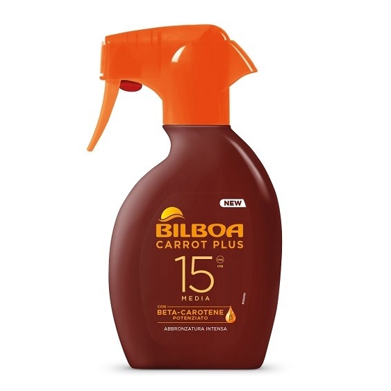 Bilboa Carrot Plus Spray Solare SPF 15 250ML