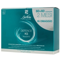 Bionike Defence KS Tricosafe Integratore Alimentare Kit 60+60 compresse