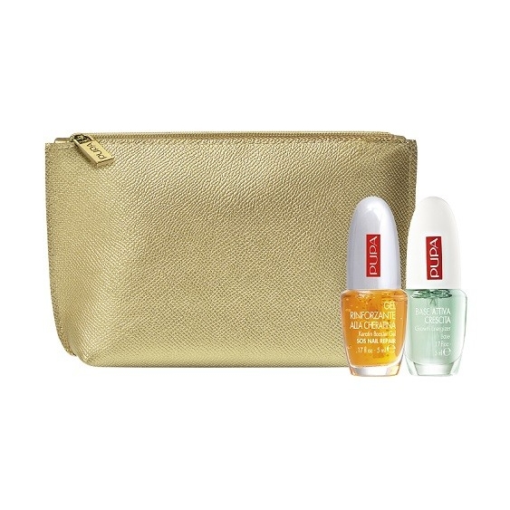 Pupa Kit Gel Rinforzante alla Cheratina & Base Attiva Crescita