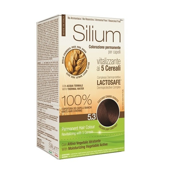 Silium Colorazione Permanente ai 5 Cereali 5.3 Castano Chiaro Dorato