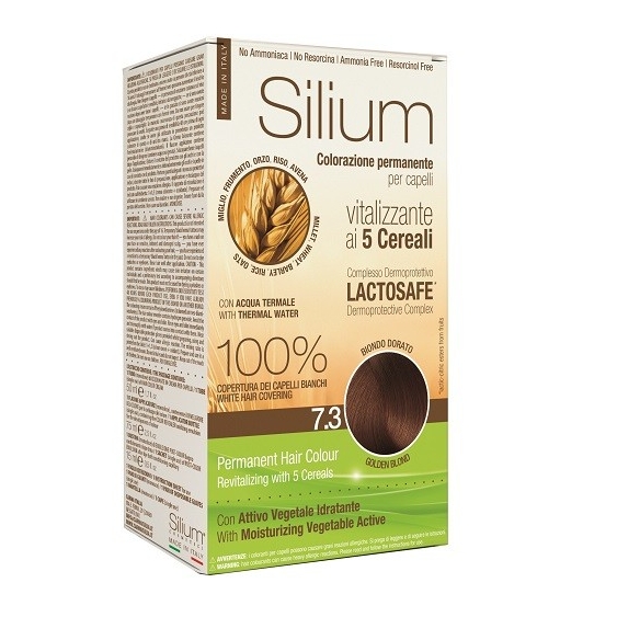 Silium Colorazione Permanente ai 5 Cereali 7.3 Biondo Dorato