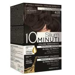 Silium 10 minuti Colorazione Permanente 4.05 Castano Cioccolato
