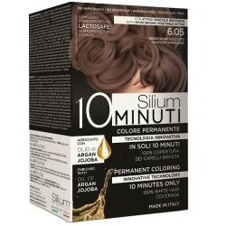 Silium 10 minuti Colorazione Permanente 6.05 Biondo Scuro Cioccolato