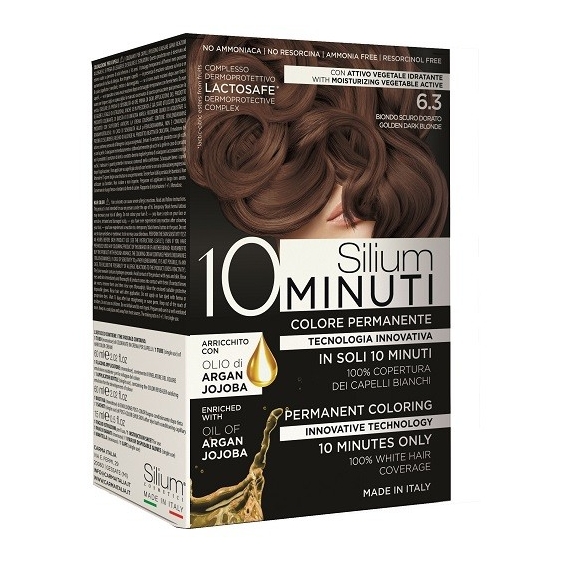 Silium 10 minuti Colorazione Permanente 6.3 Biondo Scuro Dorato