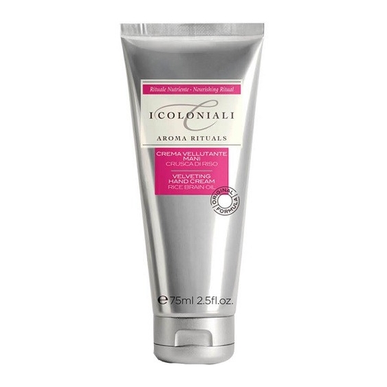 I Coloniali Crema Mani Vellutante Crusca di Riso 75ML