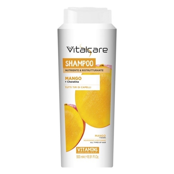 Vitalcare Vitamins Mango Shampoo Nutriente  500ML