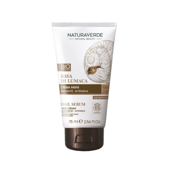 Naturaverde Bio Bava di Lumaca Crema Mani Idratante Intensiva 75ML