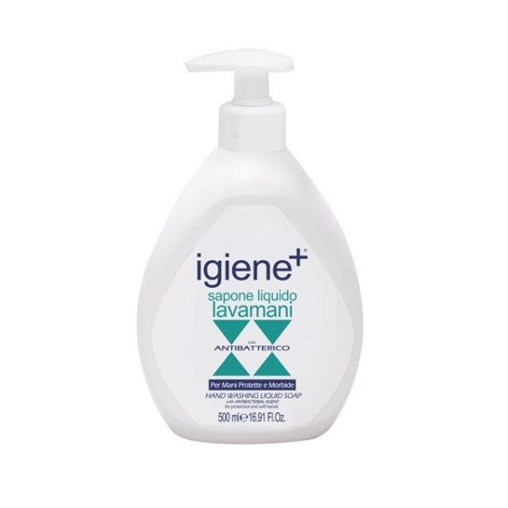 Igiene+ Lavamani Sapone Liquido Con Antibatterico 500ML