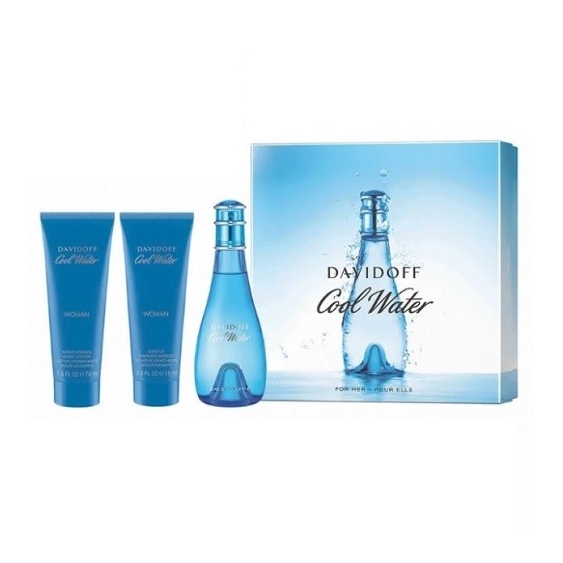 Davidoff Cool Water Woman 100 ml Cofanetto