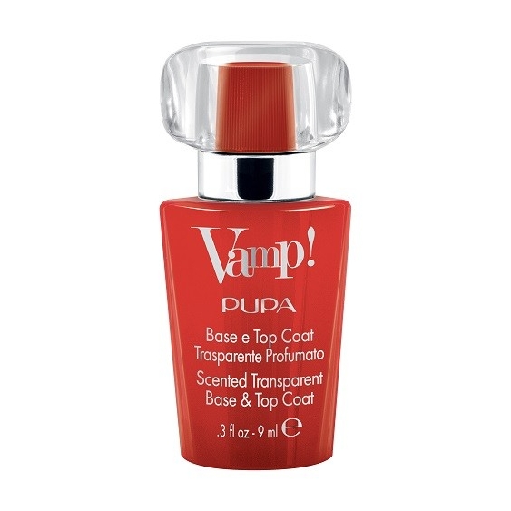 Pupa Vamp! Base & Top Coat Rosso - Transparent 9ML