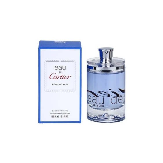 Profumo Unisex Cartier Eau de Cartier Vetiver Bleu confezione da 100ML