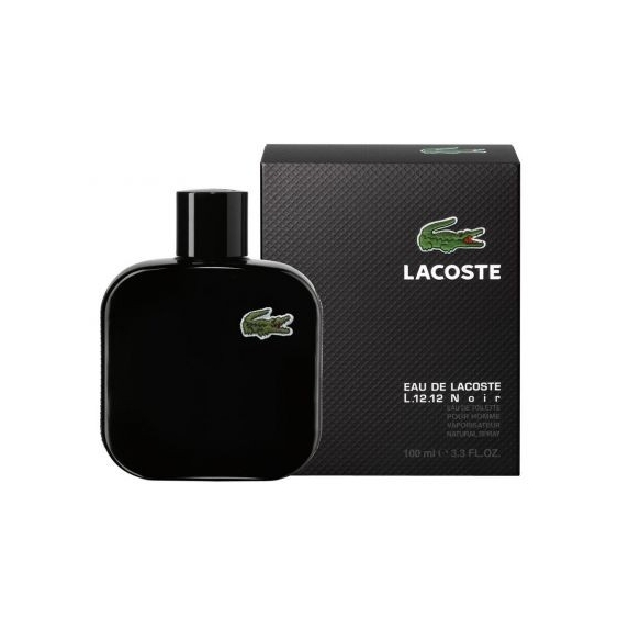 Profumo da Uomo Lacoste Eau de Lacoste L.12.12 Noir Eau de Toilette Pour Homme confezione da 50ML