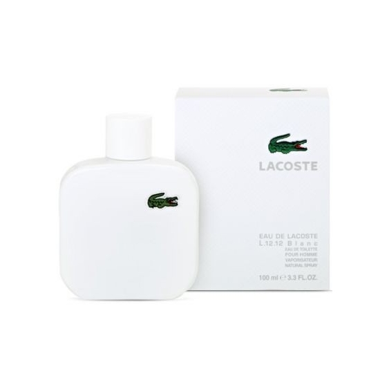 Profumo da Uomo Lacoste Eau de Lacoste L.12.12 Blanc Eau de Toilette Pour Homme confezione da 50ML