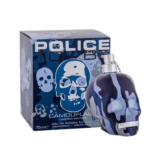 Police To Be Camouflage Blue 75ML