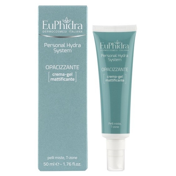Euphidra Personal Hydra System Opacizzante Crema Gel Mattificante 50ML