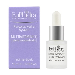Euphidra Personal Hydra System Multivitaminico Siero Concentrato 15ML