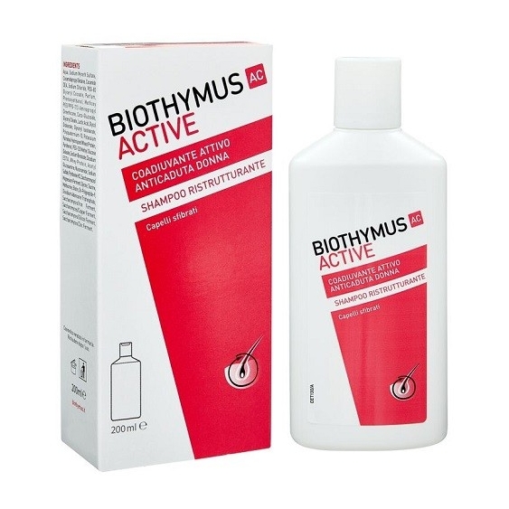 Biothymus AC Active Donna Shampoo Ristrutturante Anticaduta 200ML