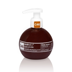 Hairmed Cura e Colore Maschera Riflessante Gloss C46 Rame Rosso 200ML