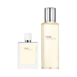 Profumo da Uomo Hermès Terre d'Hermès Eau Très Fraîche confezione da 30ML + ricarica da 125ML