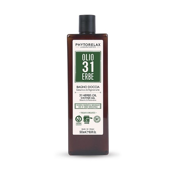 Phytorelax Olio 31 Erbe Bagno Doccia Balsamico e Rigenerante 500ML