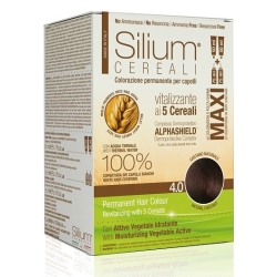 Silium Maxi Colorazione Permanente ai 5 Cereali 4.0 Castano Naturale